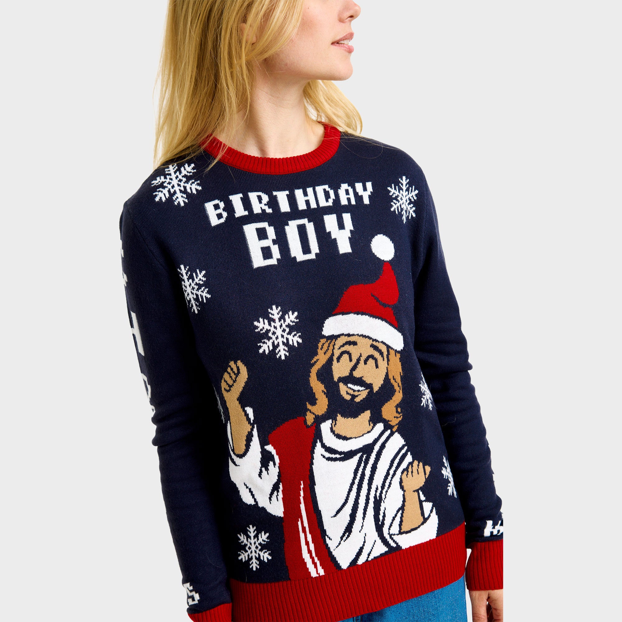 The birthday boy julesweater - Dame